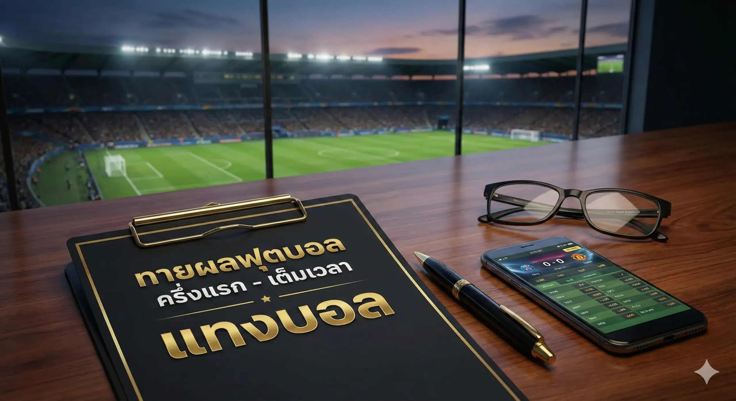 ทายผลครึ่งแรก - เต็มเวลา